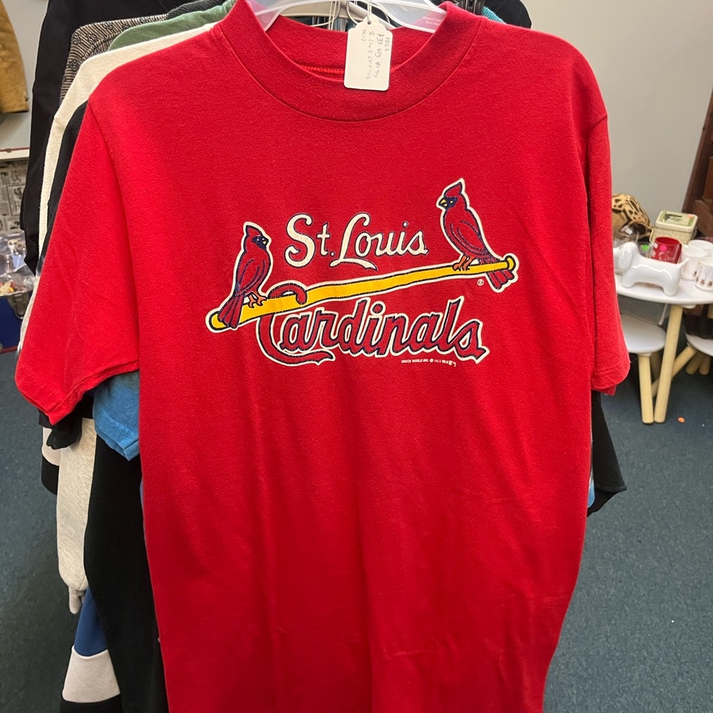 St. Louis Cardinals Vintage Brock World T-Shirt Size Large